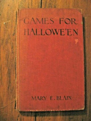 1912 Games For Hallowe 