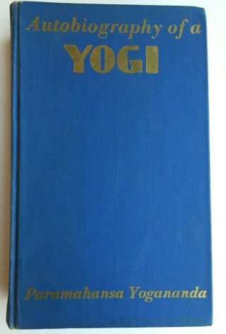 Autobiography Of A Yogi 1959 Edition Hc Paramahansa Yogananda Self Realization