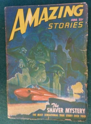 Stories - Vol.  21 6 - 1947 - Pulp Science Fiction - R.  G Jones Cover
