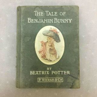 1904 " The Tale Of Benjamin Bunny " Beatrix Potter F.  Warne & Co.