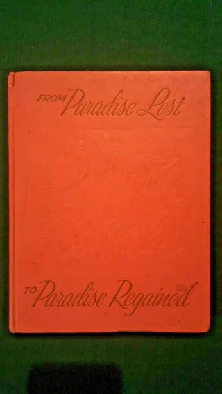 From Paradise Lost To Paradise Regained,  Watchtower 1958