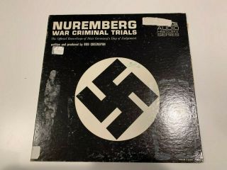 Nuremberg War Criminal Trials,  Vinyl