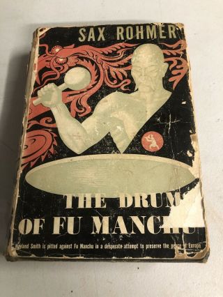 1939 - The Drums Of Fu Manchu By Sax Rohmer - Orient Edition - Hardcover