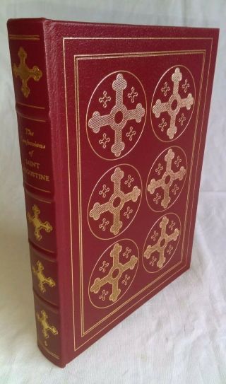 The confessions of Saint Augustine,  Easton press,  leather bound 2