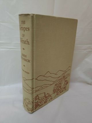 The Grapes Of Wrath By John Steinbeck,  First Edition Hardcover 1939 Viking Press
