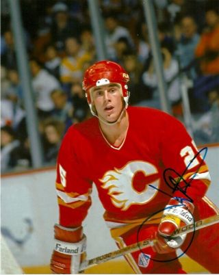 Calgary Flames Joe Nieuwendyk Autographed Signed 8x10 Photo