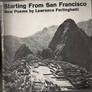 Rare 1961 Starting From San Francisco Lawrence Ferlinghetti Poems First Gift