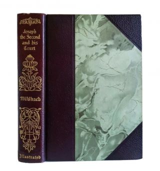 Joseph The Second And His Court By L.  Muhlbach 1893 Antique Victorian Leather