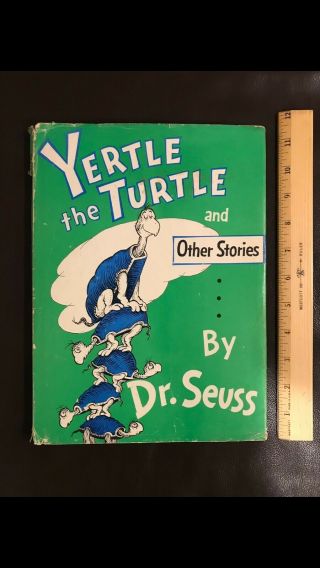 Yertle The Turtle And Other Stories By Dr Seuss,  Hardcover,  1958 Vintage