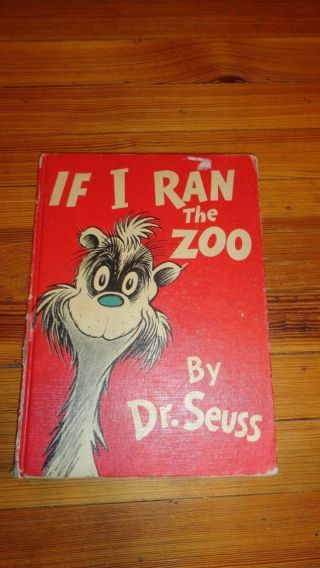 If I Ran The Zoo By Dr.  Suess 1950 First Edition Early Printing