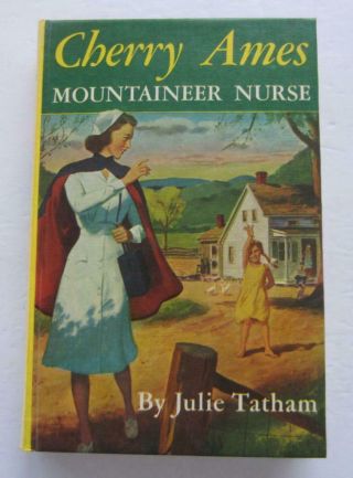 Cherry Ames Mountaineer Nurse Julie Tatham Yellow Spine 1961 Printing Fine