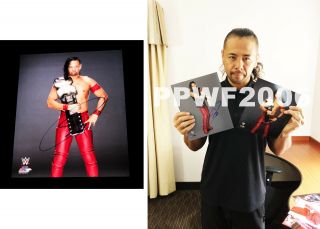 Wwe Shinsuke Nakamura Hand Signed Autographed 8x10 Photo With Pic Proof & 8