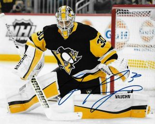 Matt Murray Signed Pittsburgh Penguins 8x10 Autographed Photo