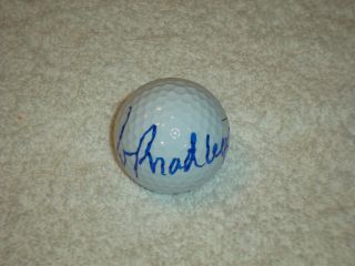 Pat Bradley Hand Signed Wilson Golf Ball Autograph Lpga