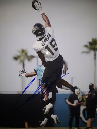 Collin Johnson Jacksonville Jaguars Signed 8x10 Autographed Photo W
