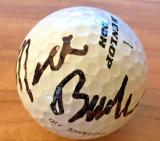 Miller Barber Signed Golf Ball W/coa In Person Autograph