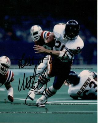 Matt Suhey Signed Autographed 8x10 - Chicago Bears Bowl Xx 