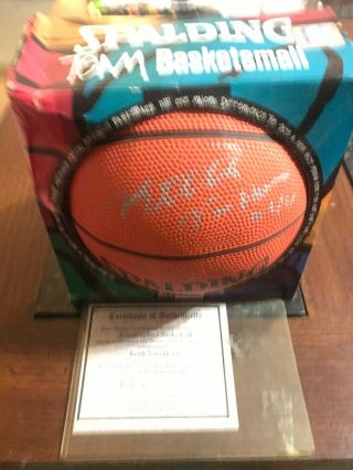 Keith Van Horn Nets Autographed Signed Basketball Fleer Skybox Nba