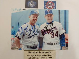 Autograph Brett,  Ryan 5x7 Matted To 8x10 Color Photo With