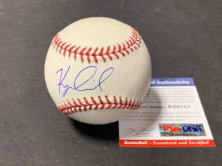 Kyle Crick Pittsburgh Pirates Signed Baseball Psa Dna Rookie Giants.
