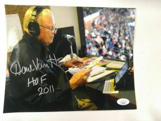 Signed Dave Van Horne Photo Autograph National Mlb Baseball Hof Jsa Auto