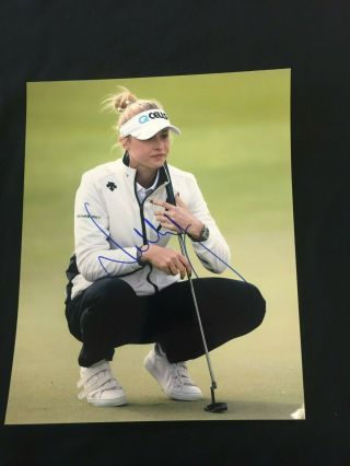 Nelly Korda Signed Autographed 8x10 Photo Lpga Golf