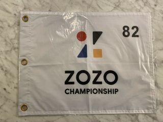 Zozo Championship Golf Pin Flag 2019 Golf Tiger Woods 82nd Win