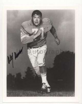 Alex Karras - Nfl Football,  Detroit Lions - Signed 8x10 Photograph
