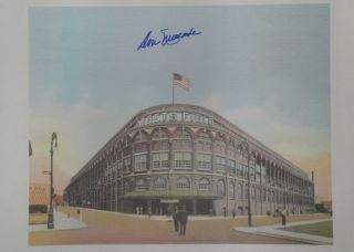 Don Newcombe Hand Signed Autographed 16x20 Paper Print Ebbets Field Dodgers