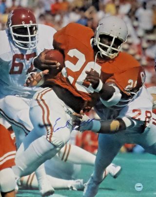 Earl Campbell University Of Texas Signed Autographed 16x20 Photo Fsg Authen 6