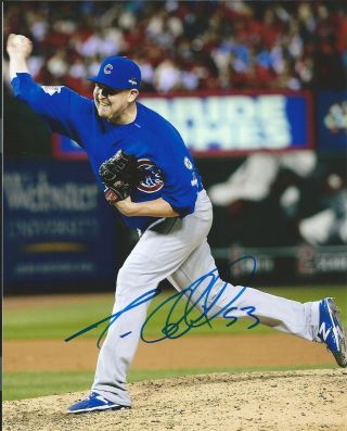 Trevor Cahill Signed Autographed Chicago Cubs Wrigley Field 8x10 Photo W/coa