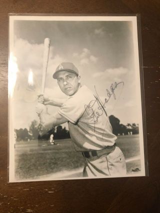 Gil Hodges Signed Autographed 8x10 Photograph Dodgers Legend Auto