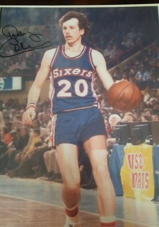 Doug Collins Signed 8x10 Autographed Picture Photo Auto Nba 76ers Sixers Pic