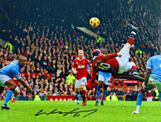 Manchester United Wayne Rooney Signed Autographed 8x10 Photo Reprint