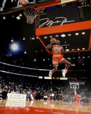 Michael Jordan Chicago Bulls Signed 8x10 Autographed Photo Reprint