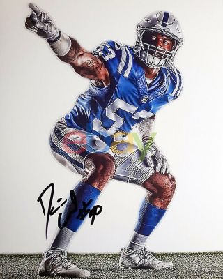 Darius Leonard Indianapolis Colts Signed 8x10 Autographed Photo Reprint