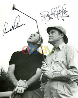 Arnold Palmer & Bob Hope Signed 8x10 Autographed Photo Reprint