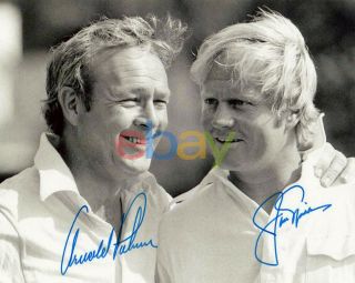 Arnold Palmer & Jack Nicklaus Signed 8x10 Autographed Photo Reprint