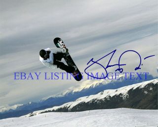 Shaun White Signed Autograph 8x10 Rpt Photo Olympics Gold Shawn Got Air