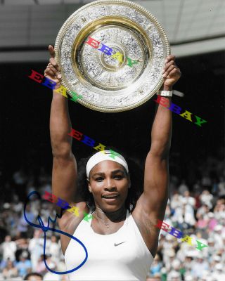 Tennis Legend Serena Williams Signed Autographed 8x10 Photo Reprint