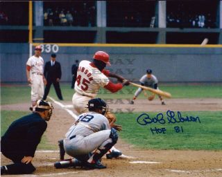 Bob Gibson Hof 81 St Louis Cardinals Signed 8x10 Autographed Photo Reprint