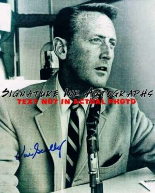 Vin Scully Voice Of The La Brooklyn Dodgers Autographed 8x10 Photo Reprint