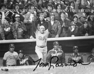 Tommy Lasorda Signed Autograph 8x10 Rpnt Photo 1981 La Dodgers World Series Win