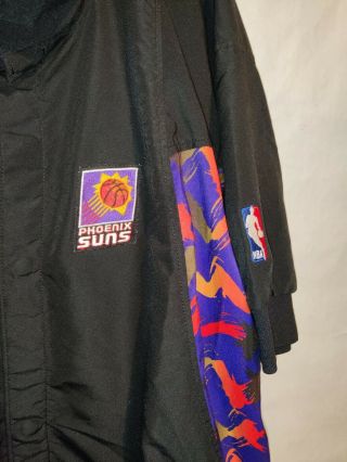 Authentic Champion Phoenix Suns Player Issued Vintage Nba Shooting Shirt Dumas 2