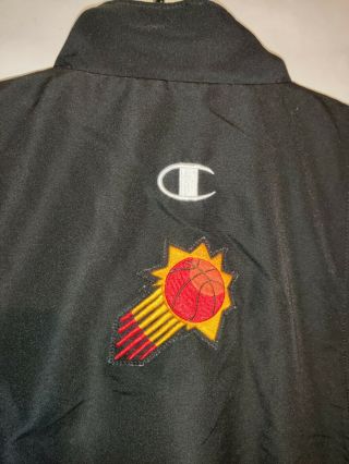 Authentic Champion Phoenix Suns Player Issued Vintage Nba Shooting Shirt Dumas 5