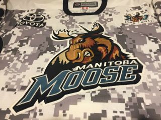 Cory Schneider 35 Manitoba Moose Military Canadian Rangers Jersey 2