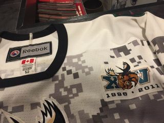 Cory Schneider 35 Manitoba Moose Military Canadian Rangers Jersey 3