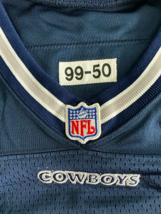 RARE Authentic NIKE 1999 Dallas Cowboys Game Issued Troy Aikman Jersey 3