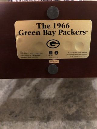 Danbury 1966 Green Bay Packers Bowl Team Figurines 2