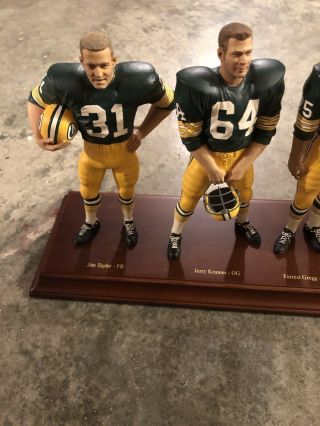 Danbury 1966 Green Bay Packers Bowl Team Figurines 4
